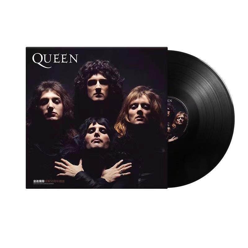 Queen Queen Band GreatestHits 50th Anniversary Gramophone Turntable 40 ซม.LP แผ่นเสียงไวนิล Queen Qu