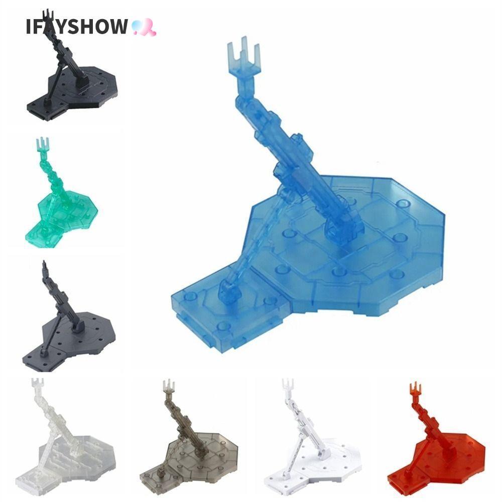 IFAYSHOW Model Figure Bracket, MG HG BB 1/144 1/100 Robot Figure Display Stand, Plastic Game Figures