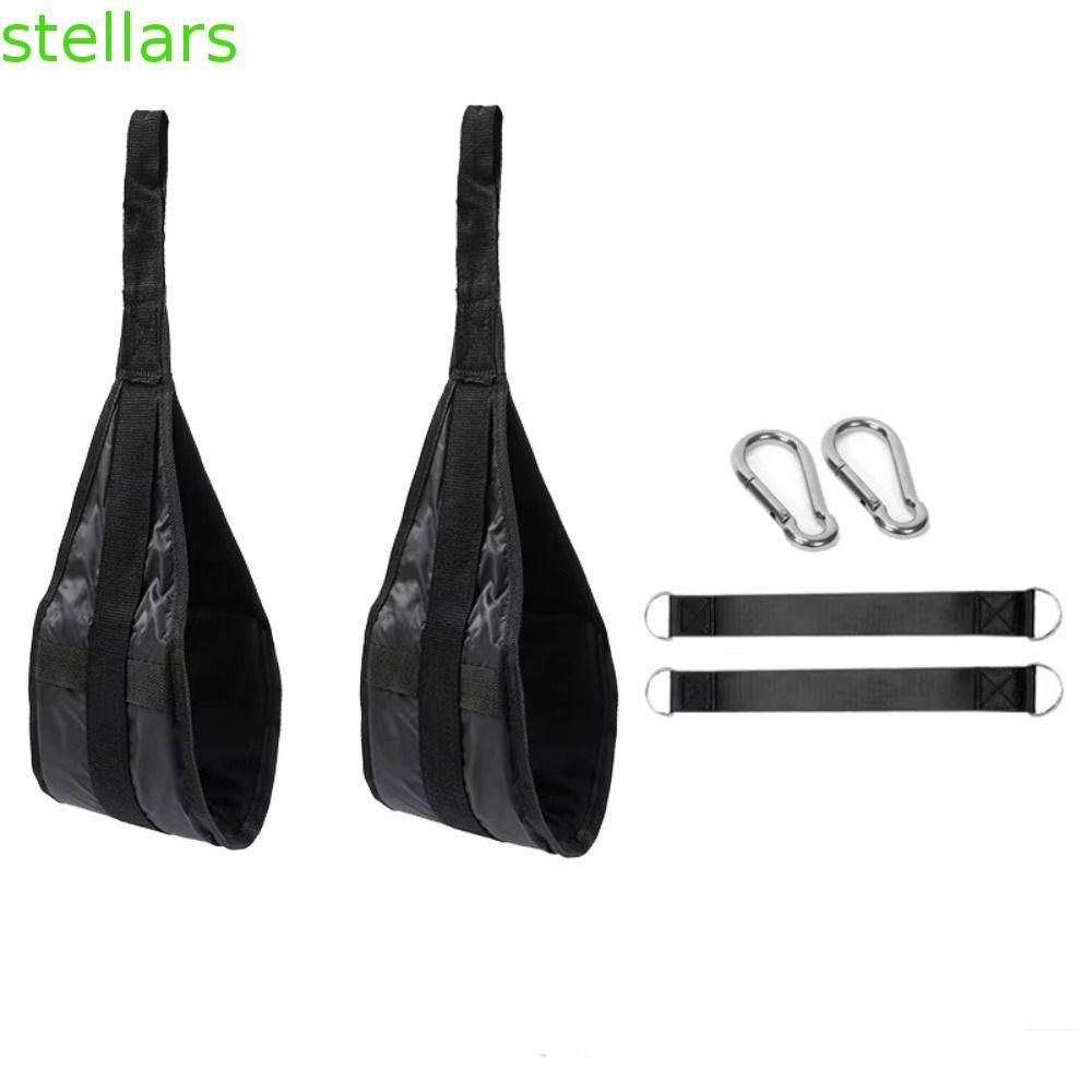 STELLARSYNC Fitness AB Sling Straps, Rip-Resistant Suspension เข็มขัดพยุงออกกําลังกาย, Pull Up Bar เ