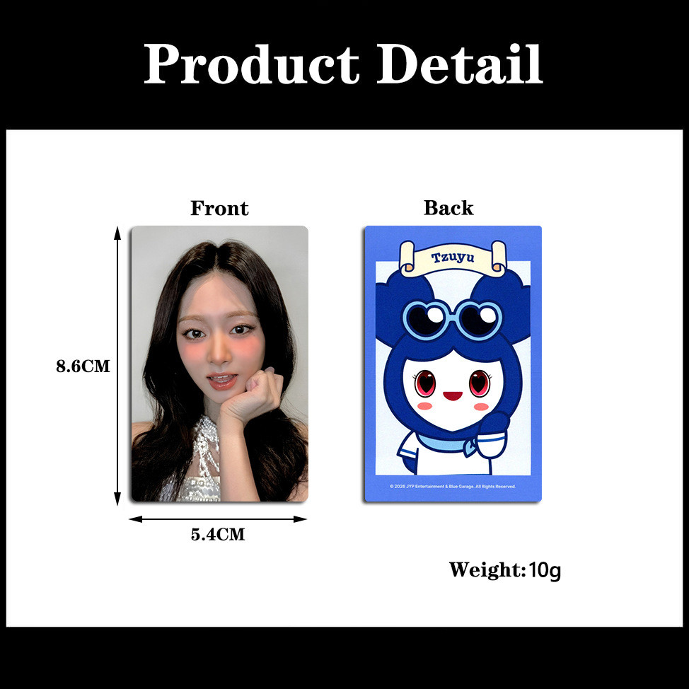 TWICE Seoul Flash Full Amount Card Mission Card Lin Nayeon Yu Dingyan Hirai Momo Zhou Ziyu การ์ดภาพถ