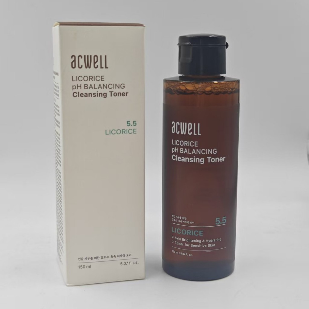 Licorice pH Balancing Toner Moisturizing Facial Skin Moisturizing Oil Control Facial Toner [Y]