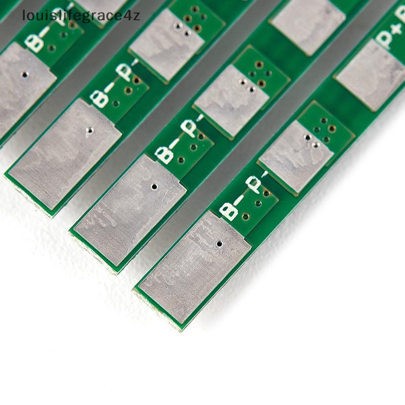 Grace4z 10PCS 1S 3.7V 3A li-ion BMS PCM บอร์ดป้องกันแบตเตอรี่ pcm TH
