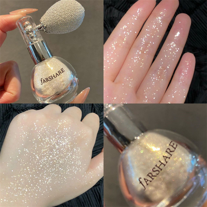 Goddess Bride Body Glitter Spray Glitter Pearlescent Hair Glitter Spray Glitter Glitter High Gloss S