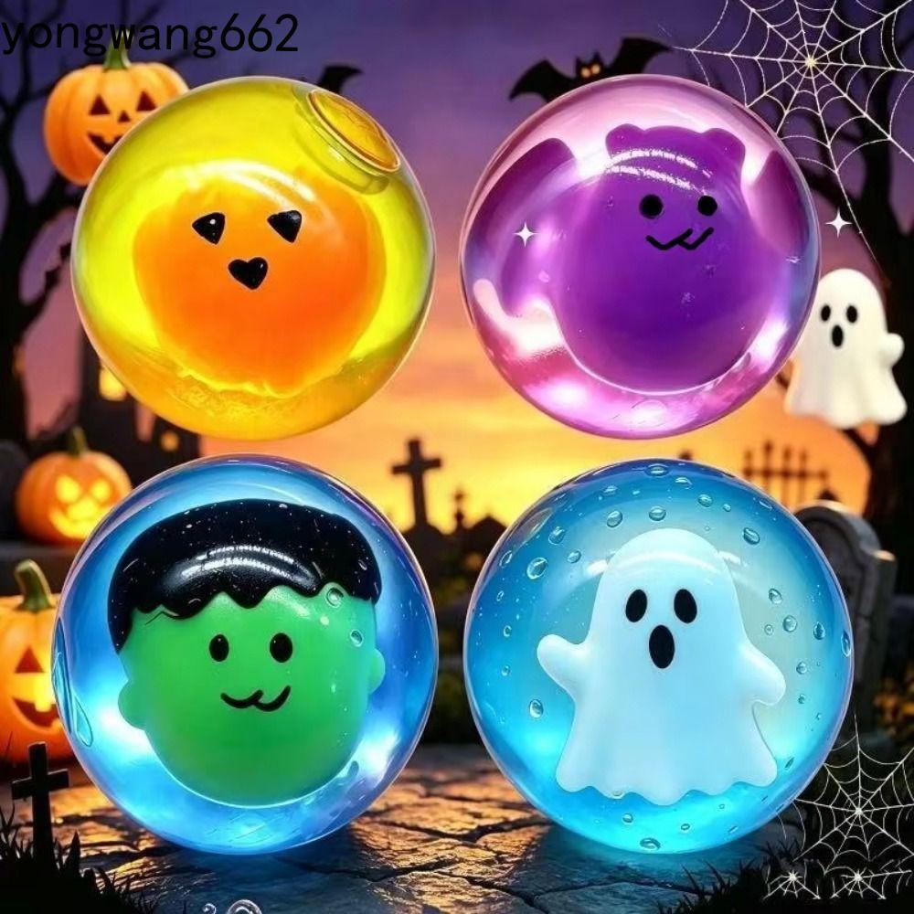 NORYX Stress Ball, Rebound Squeeze Maltose Stress Ball, Super Soft Halloween Design Maltose Pinch St
