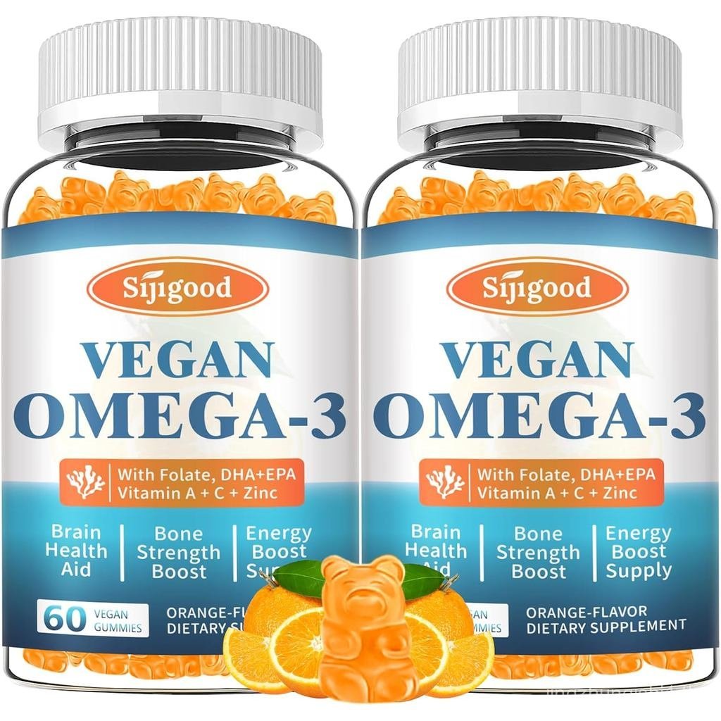 2 แพ็ค Algae Omega 3 สําหรับผู้หญิง Men & Oil Alternative