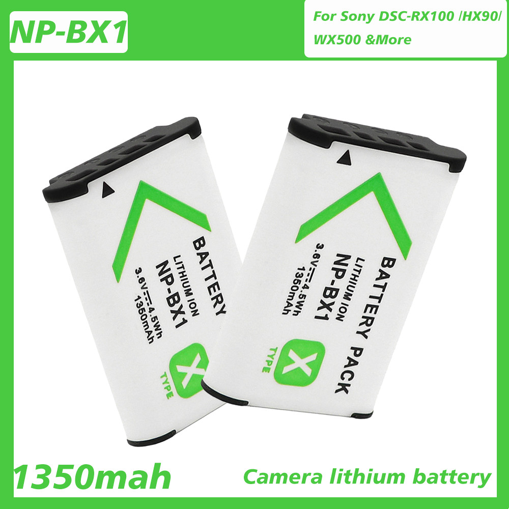 สําหรับ SONY NP-BX1 NP BX1 NP-BX1 แบตเตอรี่สําหรับ Sony FDR-X3000R RX100 AS100V AS300 HX400 HX60 AS5