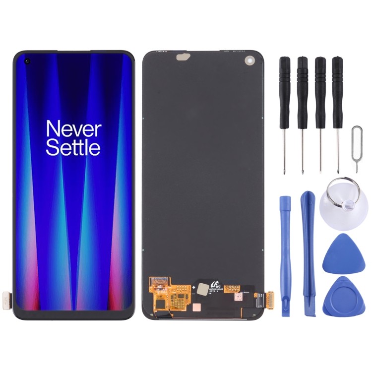 เตรียมจัดส่ง สําหรับ OnePlus Nord CE 2 5G IV2201 พร้อมหน้าจอ LCD ของ Digitizer Full Assembly