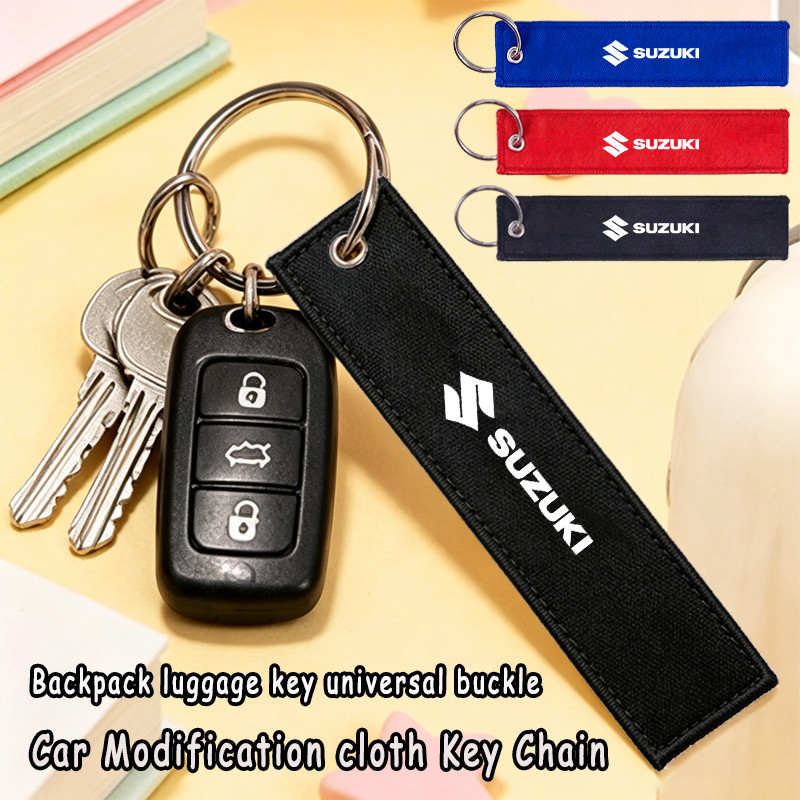 Suzuki การปรับเปลี่ยนรถจี้กุญแจพวงกุญแจผ้าใบรถจักรยานยนต์พวงกุญแจผ้าใบ,สําหรับ Suzuki Swift Sport Ji