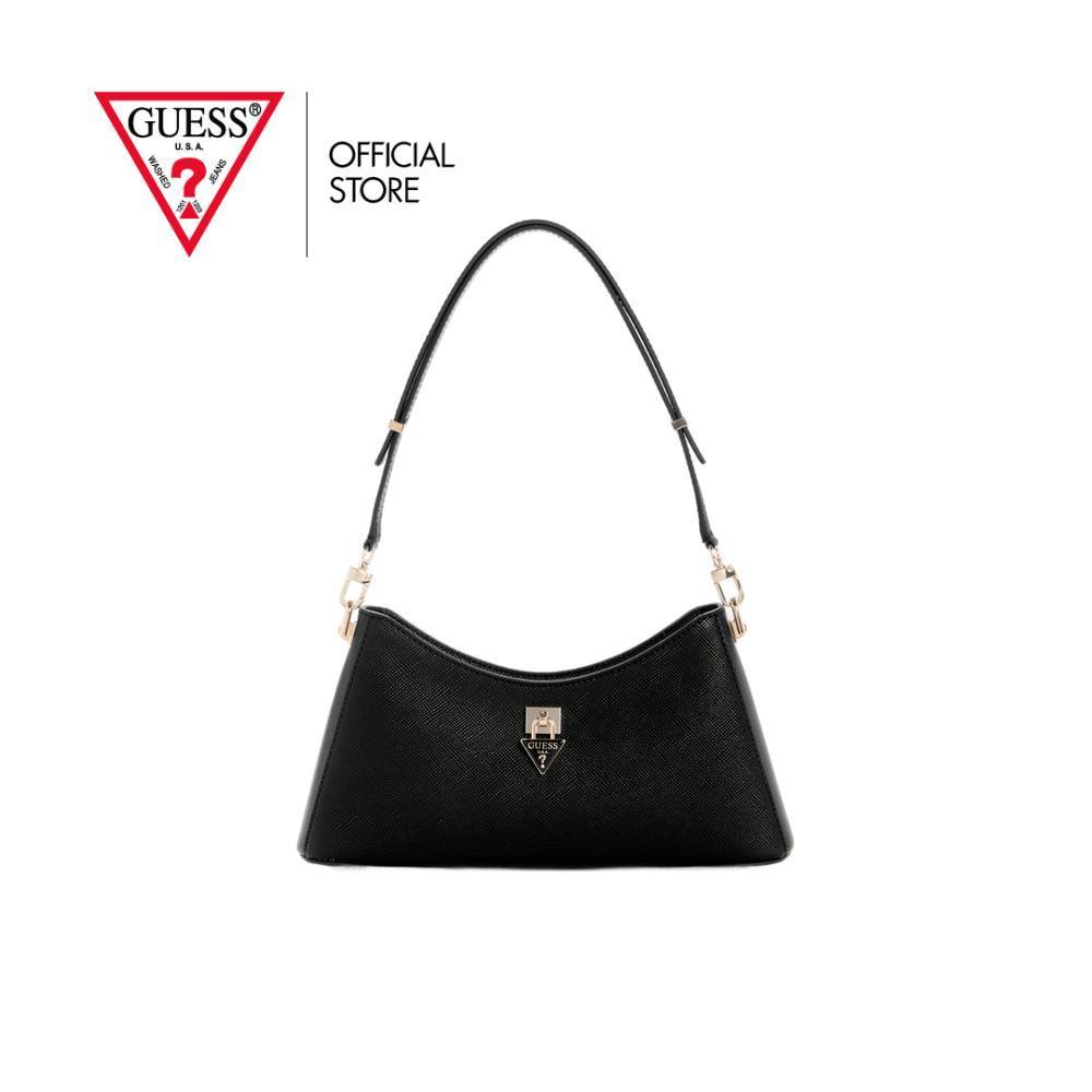 GUESS กระเป๋า รุ่น ZG991918 PATSIE SHOULDER BAG สีดำ