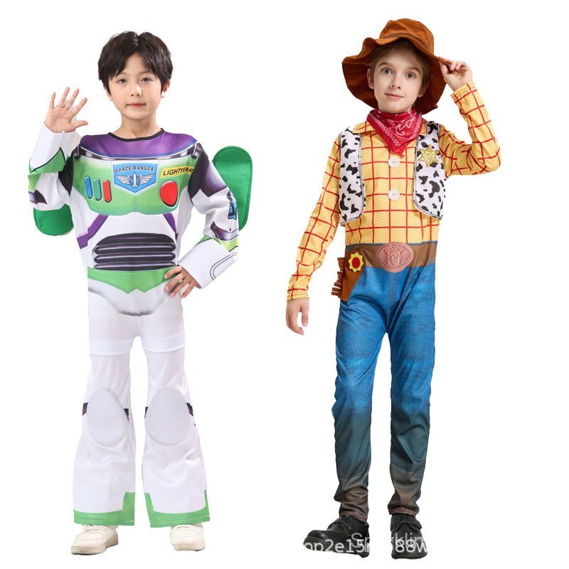ชุดคอสเพลย์ของเล่นสําหรับเด็กฮาโลวีน, ชุดบทบาท Woody & Buzz Lightyear