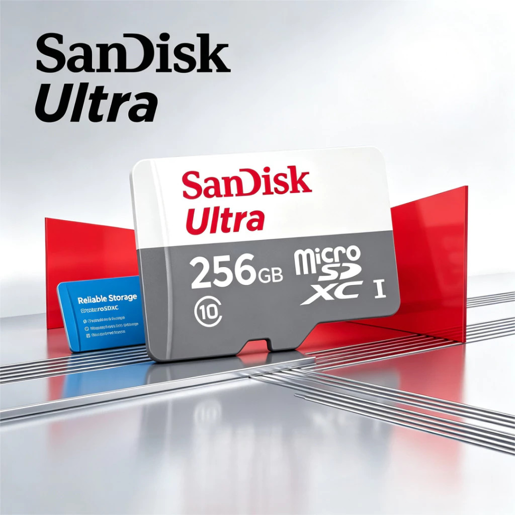(ส่งไว) SanDisk Ultra Micro SD Card 32GB 64GB 128GB 256GB 512GB 1TB Class10 ของแท้ กล้องวงจรปิด โทรศัพท์ TF Card