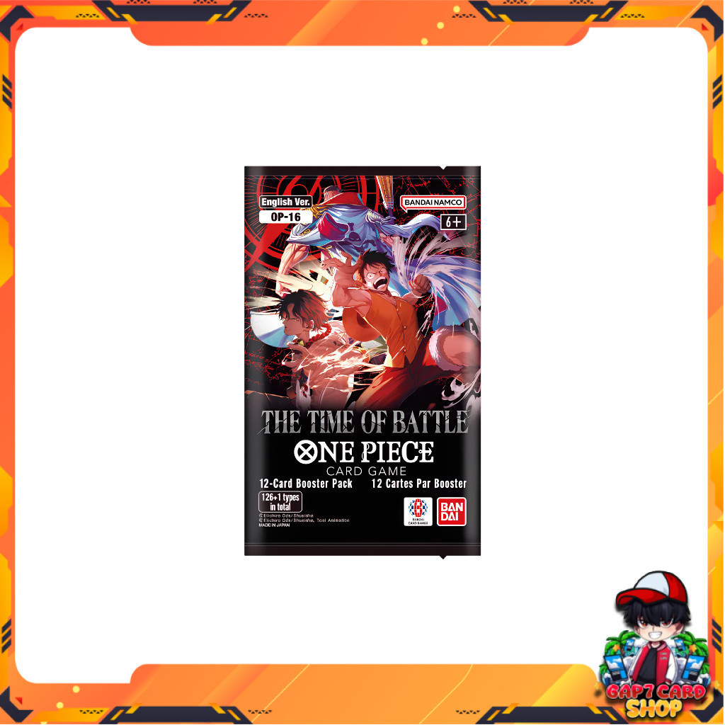 [ 1 ซอง ] O์NE PIECE CARD GAME : [ OP16 ] THE TIME OF BATTLE  BOOSTER PACK (p3)