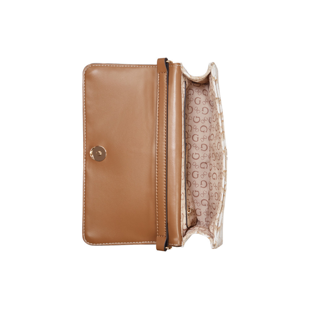GUESS حقيبة كروس JERICO بغطاء — صورة 6