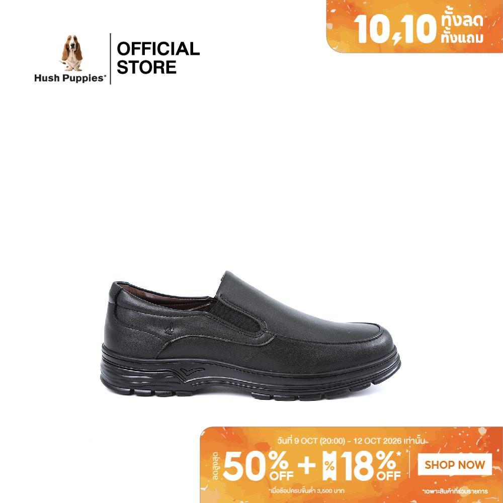 Hush Puppies حذاء رسمي رجالي جلد صناعي — أسود — صورة 2