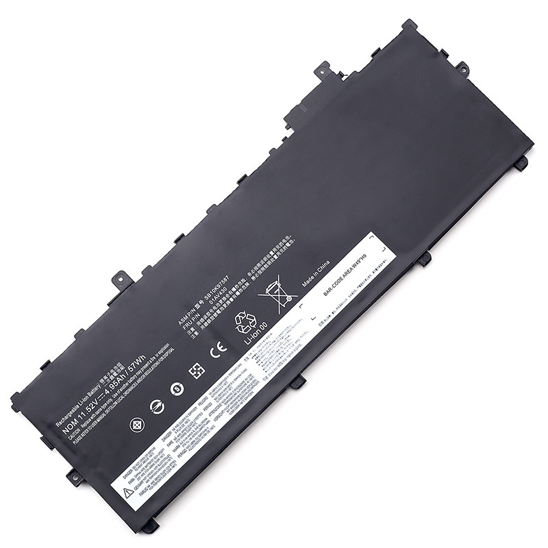 แบตเตอรี่แล็ปท็อป X1 Carbon 5th 6th 17 2018 01AV494 01AV430 ใหม่เอี่ยม