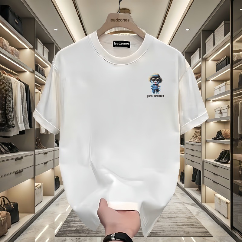 2025 NEW 2025P17 (Pure Cotton 230g) D1716 Black/White/S-5XL new23 RM5D