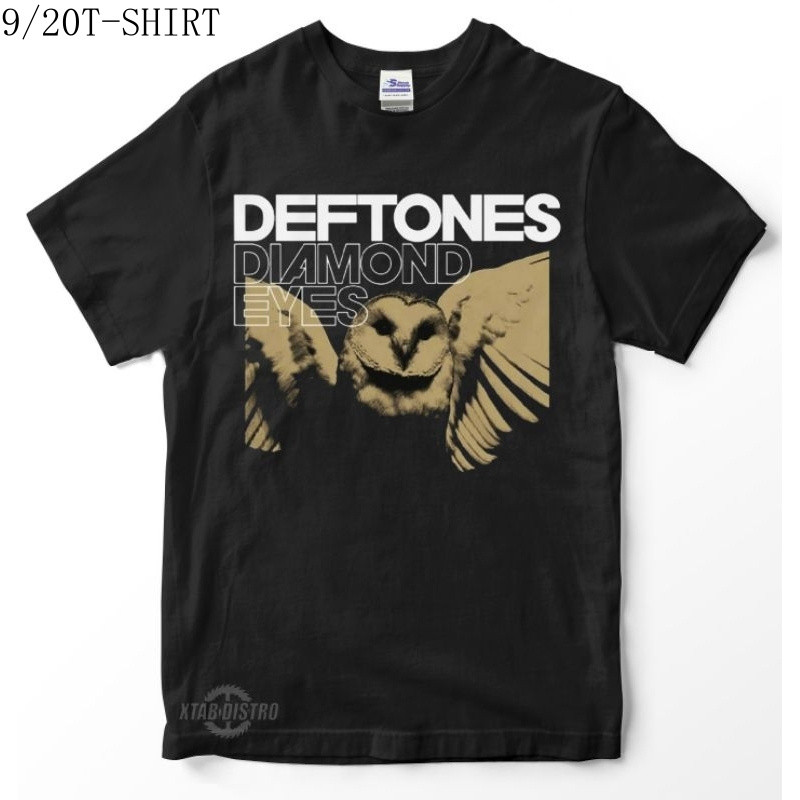 ((จัดส่ง 24 ชั่วโมง) 2022 DEFTONES DIAMOND EYES DIAMOND EYES DEFTONES เสื้อยืด, ผ้าฝ้ายแท้ Breathable Casual หลวมรอบคอ Top.