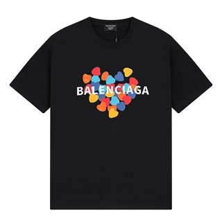 Youth Street Wear เสื้อยืดสีดําพิมพ์ลายหลวมเสื้อยืดผู้ชายฤดูร้อนรอบคอแขนสั้นแฟชั่น Top