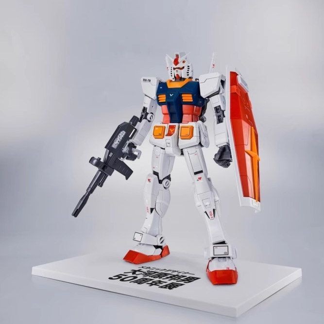 ★อุปกรณ์เสริมของเล่นเปลี่ยนรูป มาใหม่★Bandai Limited Model RG 1/144 RX-78-2 Gundam Dahe Yuan Kangnan