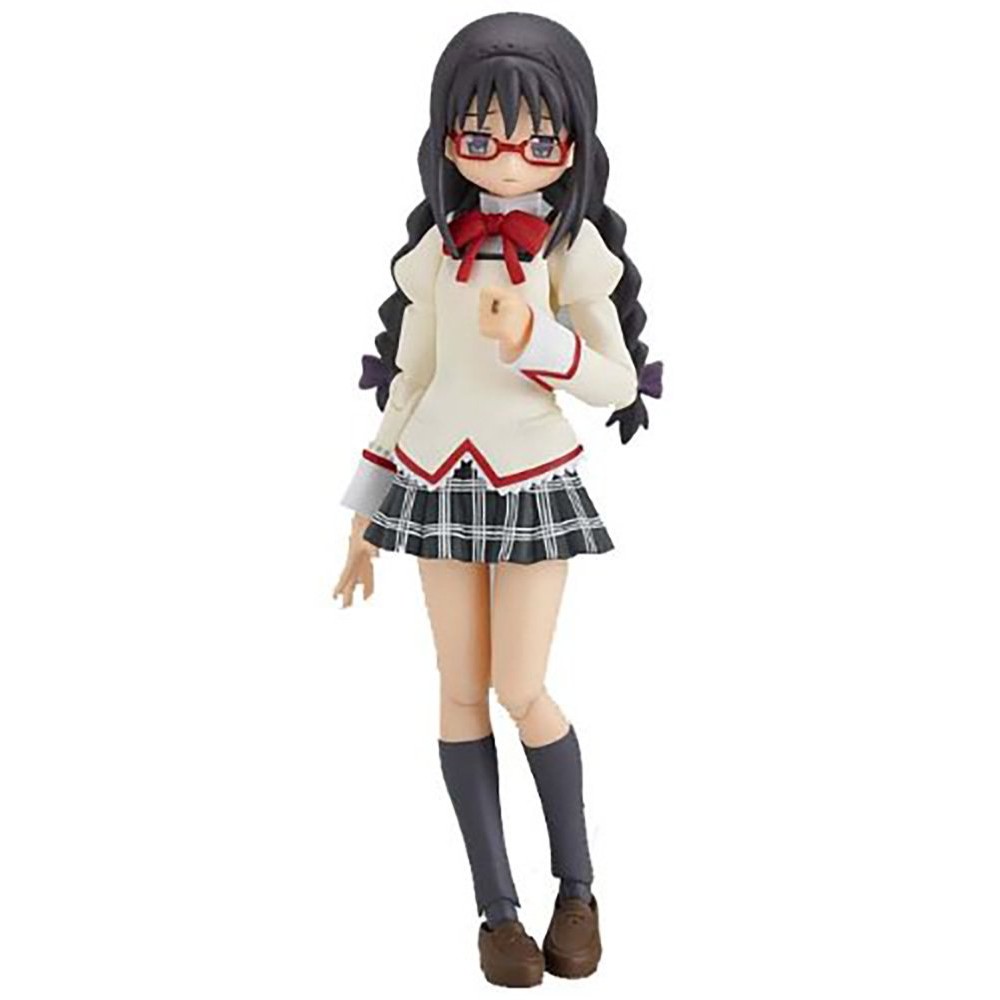 figma Madoka Magica Homura Akemi School Uniform Ver. Non-scale ABS&PVC Painted Articulated Figure