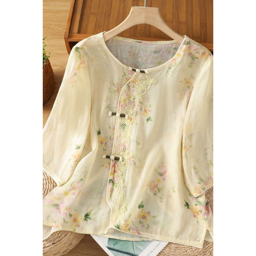 XUHENJIAN มาใหม่ล่าสุดผมตรงกันยายน Tianhua DTH High-End กันยายนRetro National Style RamieHeavy Indus