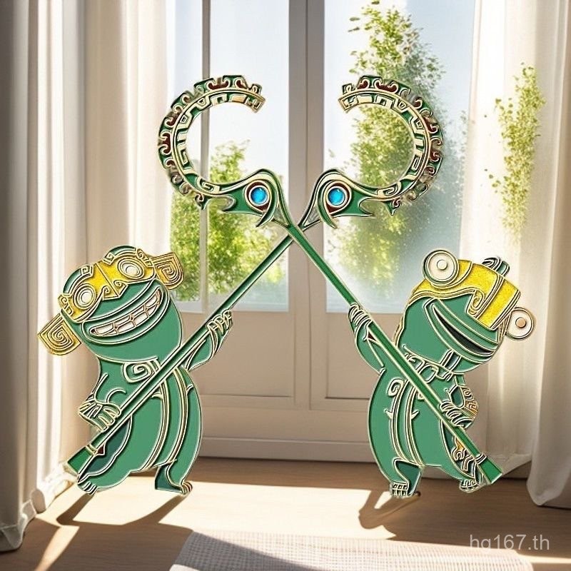 M สินค้า Hai Haoma ส่งเพื่อนคอลเลกชันตกแต่งปีศาจเด็กตู้เย็นสติกเกอร์มูลค่าสูง Crossover Beast 84GG โ