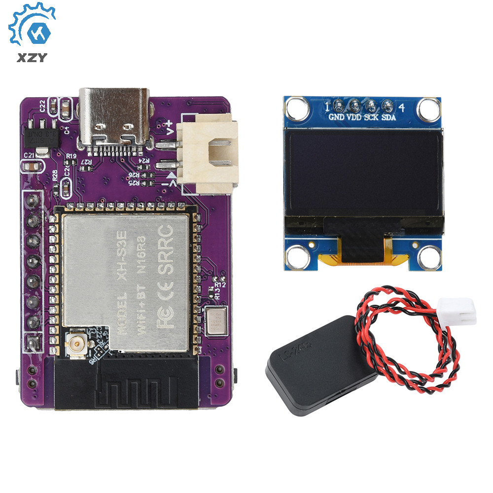 MINI ESP32-S3-N16R8 บอร์ดพัฒนา Xiaozhi Ai Voice Dialogue Robot Module พร้อมจอ OLED ขนาด 0.96 นิ้ว Type C