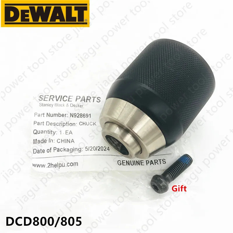 เชยสําหรับ Dewalt N928691 800 805 DCD800 DCD805 DCD800D2T DCD800NT DCD805NT