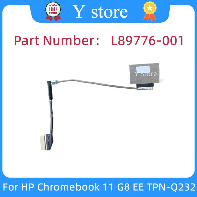 Y Store ใหม่ L89776-001 DD0GAHLC030 สาย LCD LVDS สายหน้าจอสําหรับ HP Chromebook 11A G8 EE TPN-Q232 T