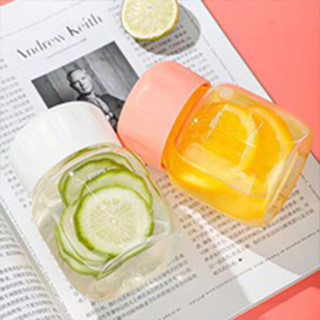 ขวดน้ําขนาดเล็กแบบพกพา น่ารักมินิมอล ถ้วยข้าวโอ๊ต ใส่นม 200 …