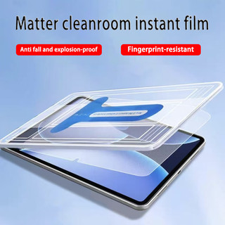 แปะง่าย Soft Film สำหรับ ไอแพด air4/5/air6/7 gen11 A16/gen10 mini7/6/4/5 gen5/6/7/8/9 pro12.9 pro13 ฟิล์มฝ้า