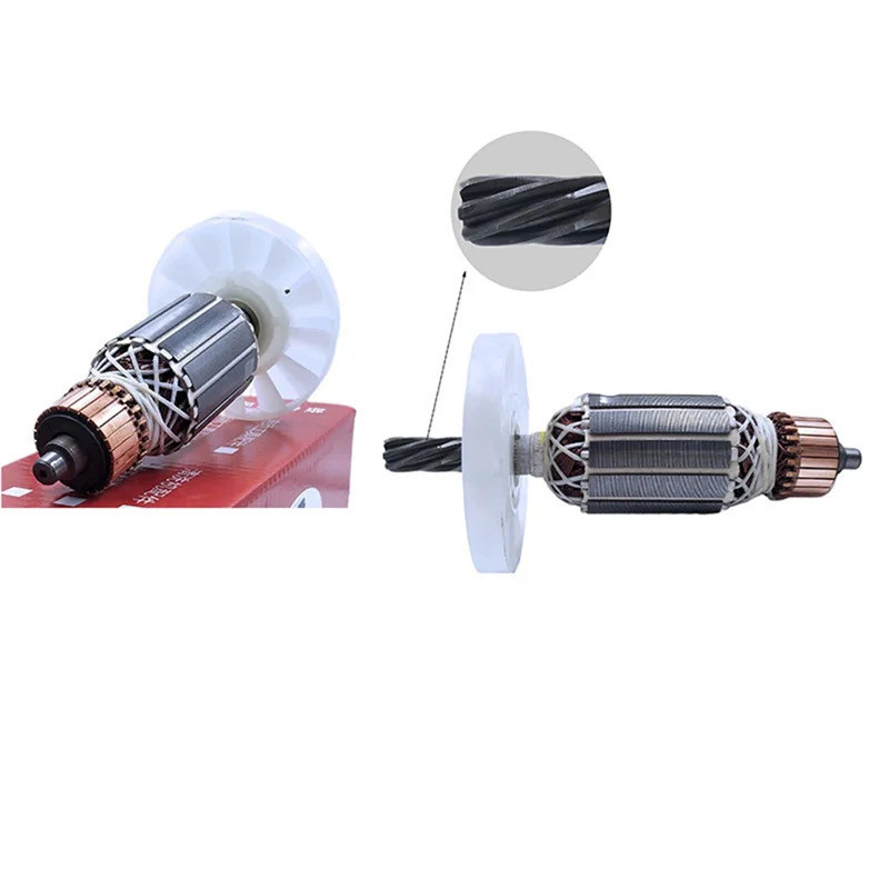 B97A-Armature Anchor 7 ฟัน AC220V-240V Armature Anchor เปลี่ยนสําหรับค้อนไฟฟ้าโรตารี HM0810