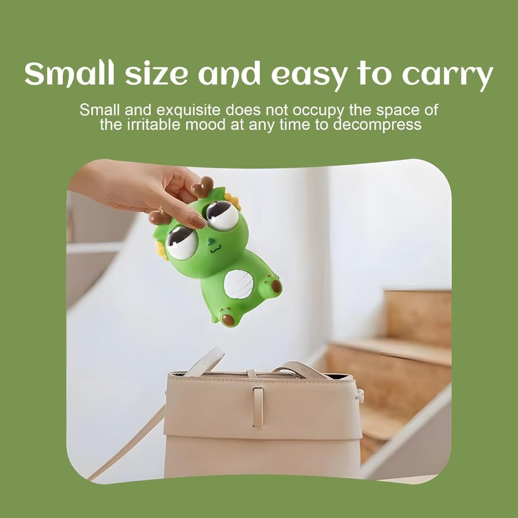 (จัดส่งจากกทม.) ก๊อตจิของเล่นบีบ สกุชชี่บีบตาระเบิด ของเล่นเด้งตา ผ่อนคลายอารมณ์ตึงเครียด - รูปที่ 4