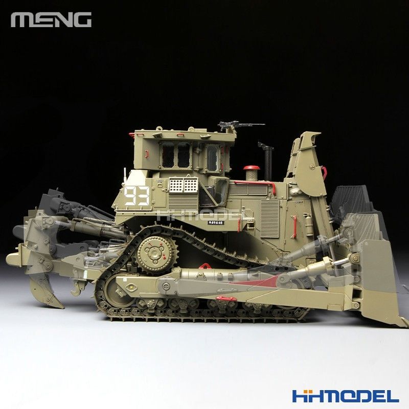 Henghui รุ่น MENG SS-002 1/35 D9R ตุ๊กตาหมี Armored Bulldozer ประกอบ
