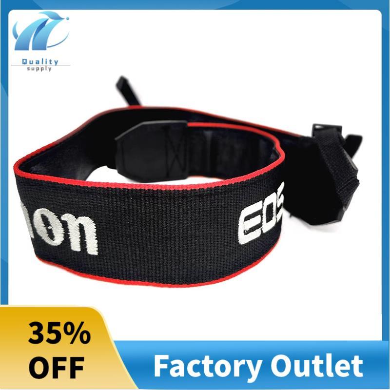 ไหล่สายคล้องคอสายคล้องไหล่เข็มขัดสายคล้องคอเย็บปักถักร้อยสําหรับ 1DS 5D2 5D3 5D4 6D2 60D70D กล้องดิจ