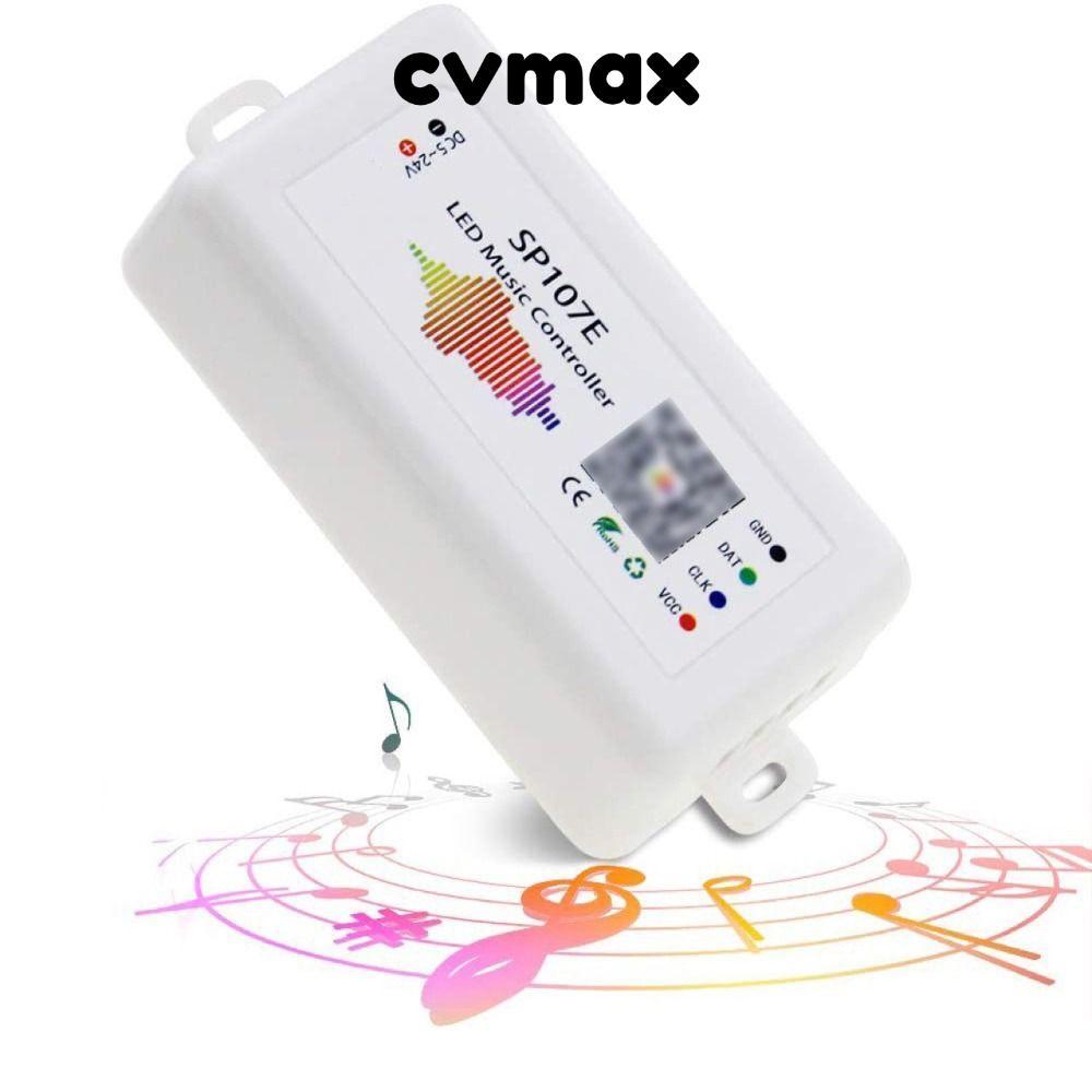 CVMAX LED พิกเซล Strip Controller, DC5-24V SP105E SP107E SP108E ไฟ LED Controller, แอดเดรส Build-in 