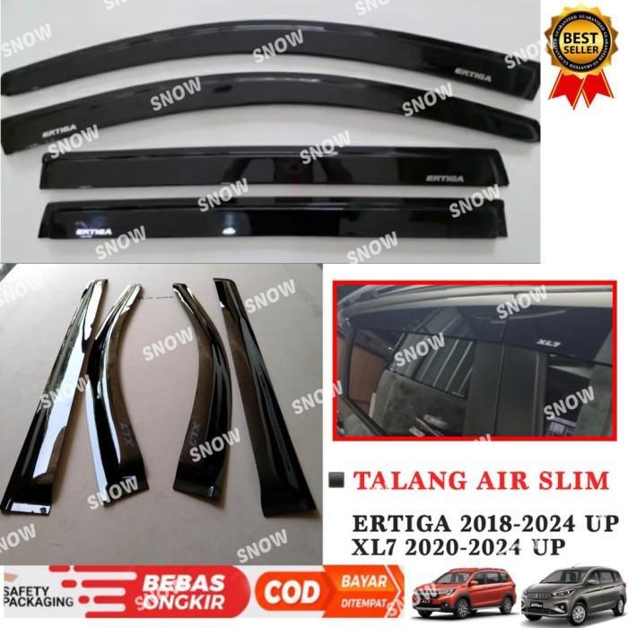 Ertiga Xl7 2017 2022 2023 2024 Slim Black Gutter - Ertiga - Ertiga
