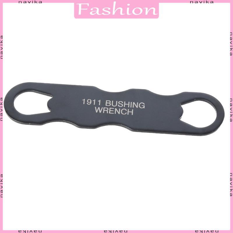 NAV อัพเกรด Barrels Bushing ประแจสแตนเลส Spanner เครื่องมือสําหรับทําความสะอาดและซ่อม 1911 เครื่องมื