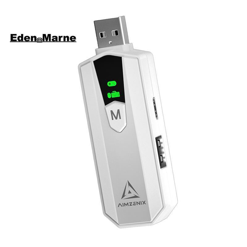 [Eden_Marner] AX200PRO PC Gaming Converter คีย์บอร์ดเมาส์อะแดปเตอร์สําหรับเกมคอนโซลปรับปรุงประสบการณ