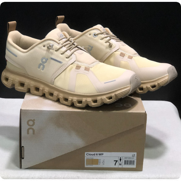 รองเท้าวิ่งวิ่ง Cloud 6 Unisex กันน้ําสําหรับทั้งชายและหญิงน้ําหนักเบาตาข่าย 2025 OC8E P95K