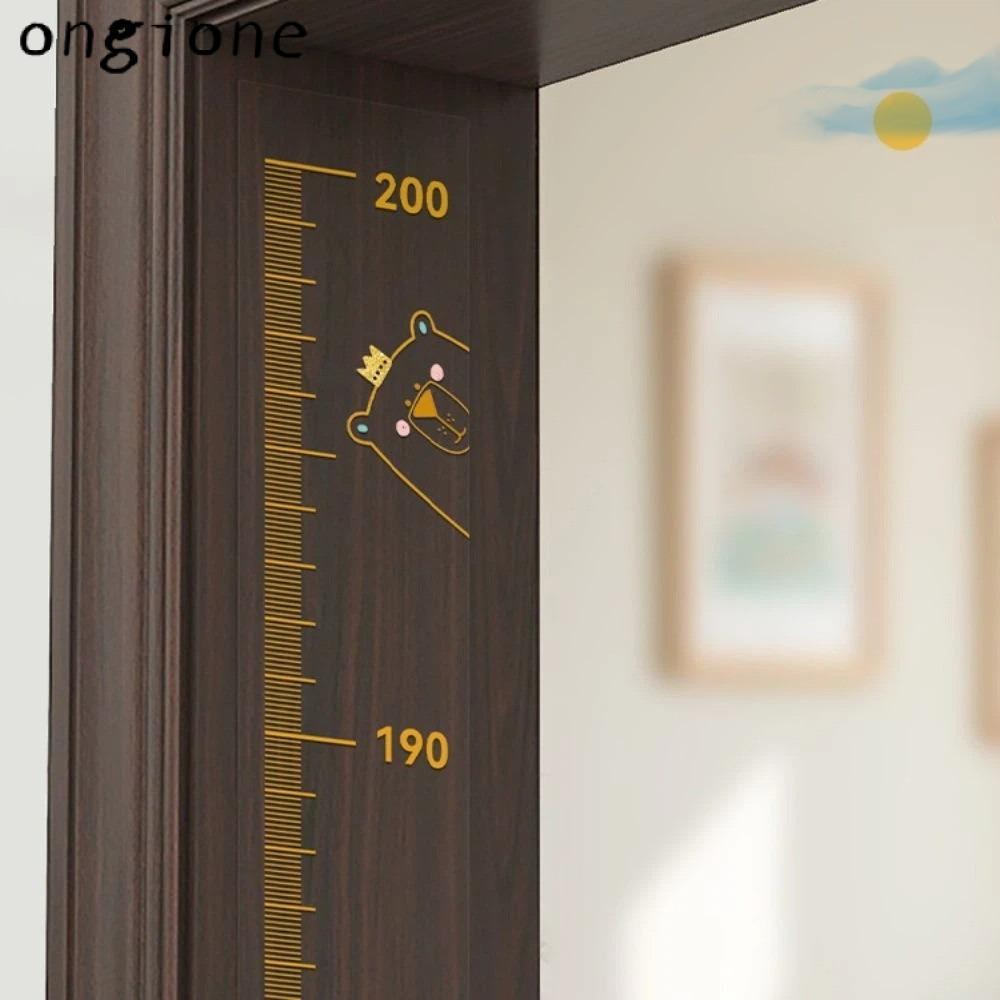 สติกเกอร์วัดส่วนสูงกันน้ำสำหรับเด็ก สามารถวัดได้ถึง 2 เมตร พร้อมแผนภูมิการเจริญเติบโต