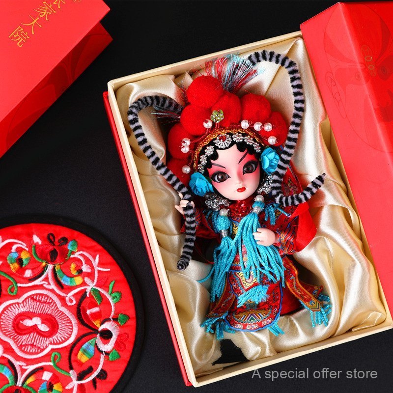 = Facebook ตัวละคร Peking Opera เครื่องประดับตุ๊กตา