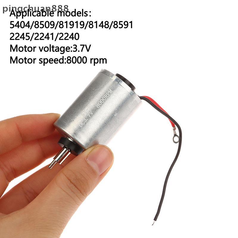 Pingchuan888 DC 3.7V มอเตอร์โรตารี่ 8000 RPM Fit สําหรับ 8148/8591 ผม Clipper มอเตอร์โรตารี่เปลี่ยน 