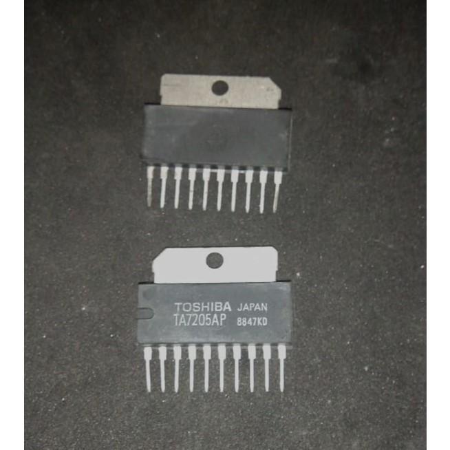 IC TA7205AP TA7205 5.8W เครื่องขยายเสียงสําหรับรถยนต์-Stereo, เอาต์พุตวิทยุรถยนต์ ...ELECTRON ELECTR