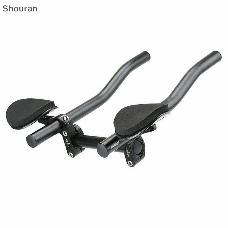 (nnangben888) จักรยานเสือภูเขาอัลลอยด์ Triathlon Aero Rest Handle Bar [ใหม่]
