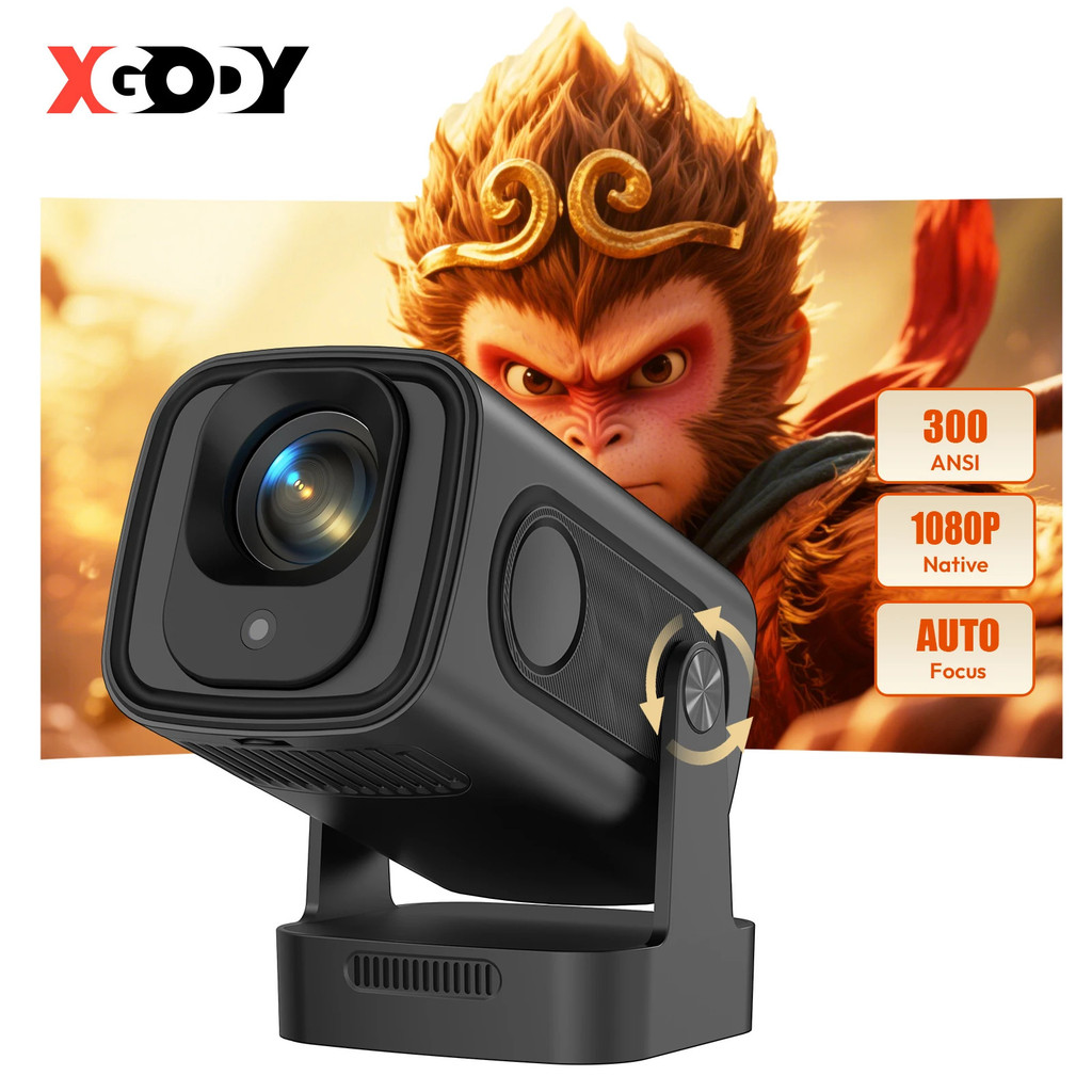 2025 ใหม่ Gimbal 5 Pro Full Hd 1080p โปรเจคเตอร์ Wifi Lcd Led 4k วิดีโอภาพยนตร์ Beam Android โปรเจคเ