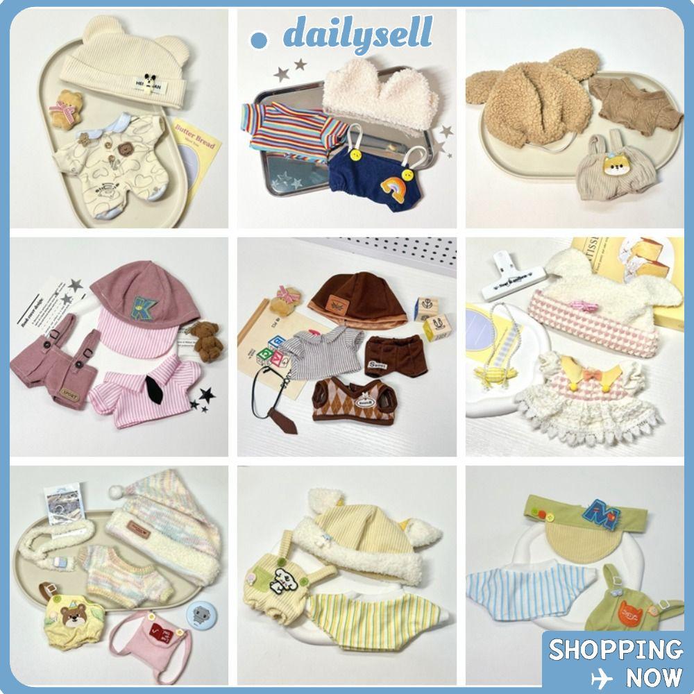 เสื้อผ้าคอสเพลย์ตุ๊กตาสีสันสดใส 20 ซม. ชุดแฟชั่น DIY อุปกรณ์เสริมการ์ตูน บีเจดี