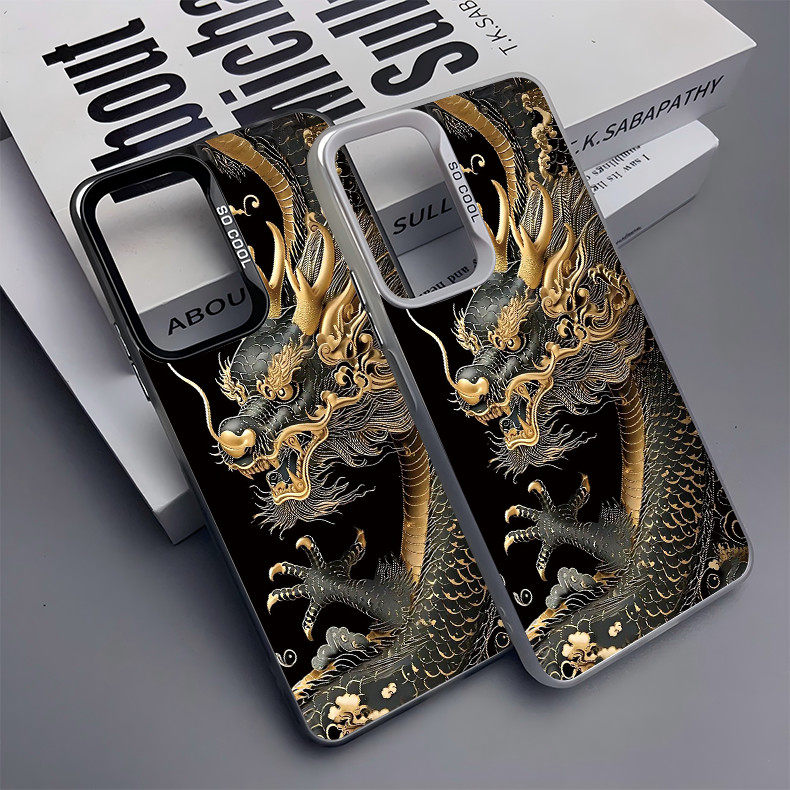 เคสมังกรทอง🔥เคส Samsung กันกระแทก กันน้ำ ทนทาน สำหรับA05 A15 A25 A35 A55 S22Ultra เคสพรีเมียม ป้องกั