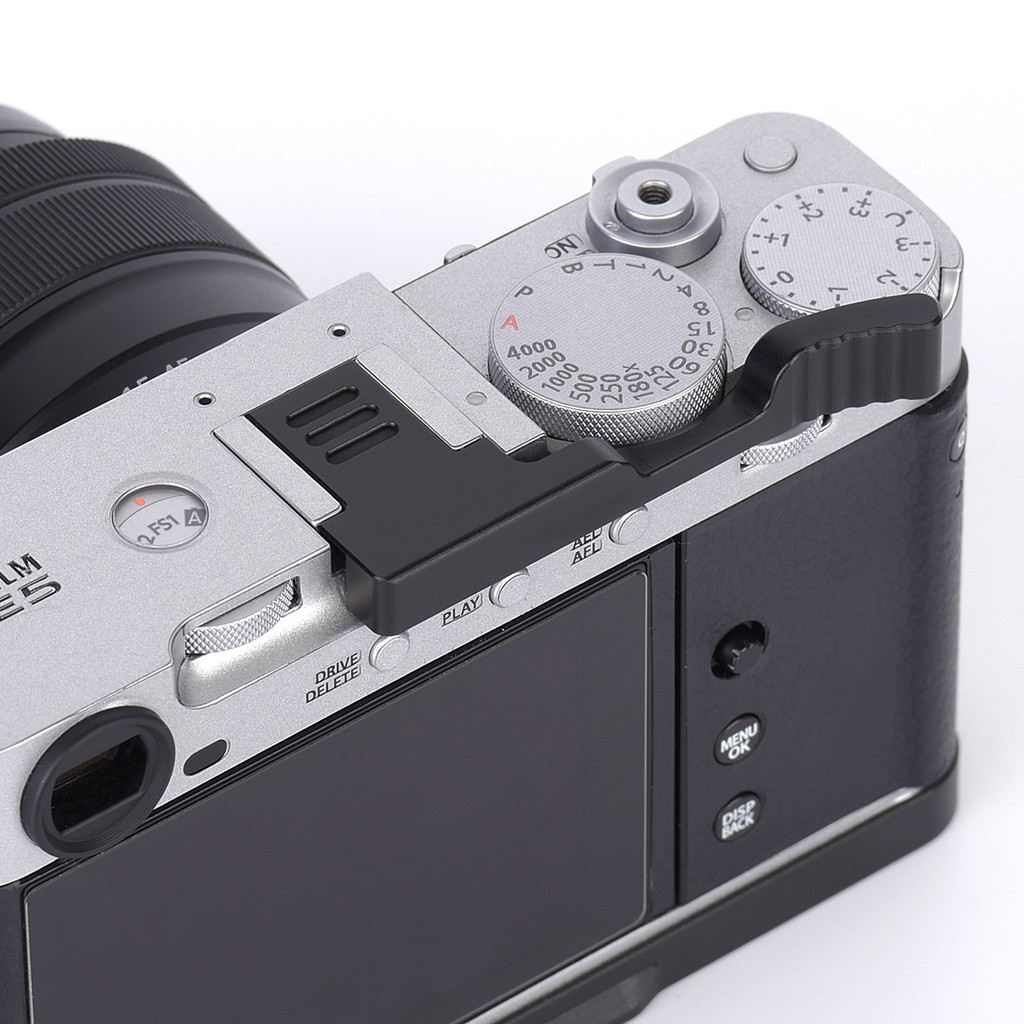 สําหรับ Fuji XE5 Thumbs Up Grip อลูมิเนียม Thumb Rest สนับสนุนสําหรับ Fujifilm X-E5,Fuji XE5 กล้องอุ