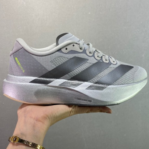 รองเท้าวิ่ง Adizero EVO SL ทั้งชายและหญิง เทคโนโลยีแผ่นคาร์บอน JR3419 XDIZ